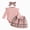 R001-Red, variant on NOLDARES Baby Girl Fall Winter Clothes Ribbed Long Sleeve Ruffle Romper Pleated Skirt Headband 3Pcs Outfit Set(Red,6-12 M)
