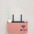 thumbnail image 3 of Wireless Wifi Router Storage Box Organizer Abs Plastic Wall Hanging Cable Power Holder Home Decoration, 3 of 15