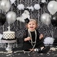 thumbnail image 5 of 2Bunnies Girls' 3T-12Y Boho Country Rustic Lace Scalloped Trim Sleeve Flower Girl Dress, 5 of 6