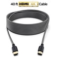 thumbnail image 2 of Cable HDMI PowerBear 4K de 12,2 m/40 pies de alta velocidad con conectores dorados, 2 of 7