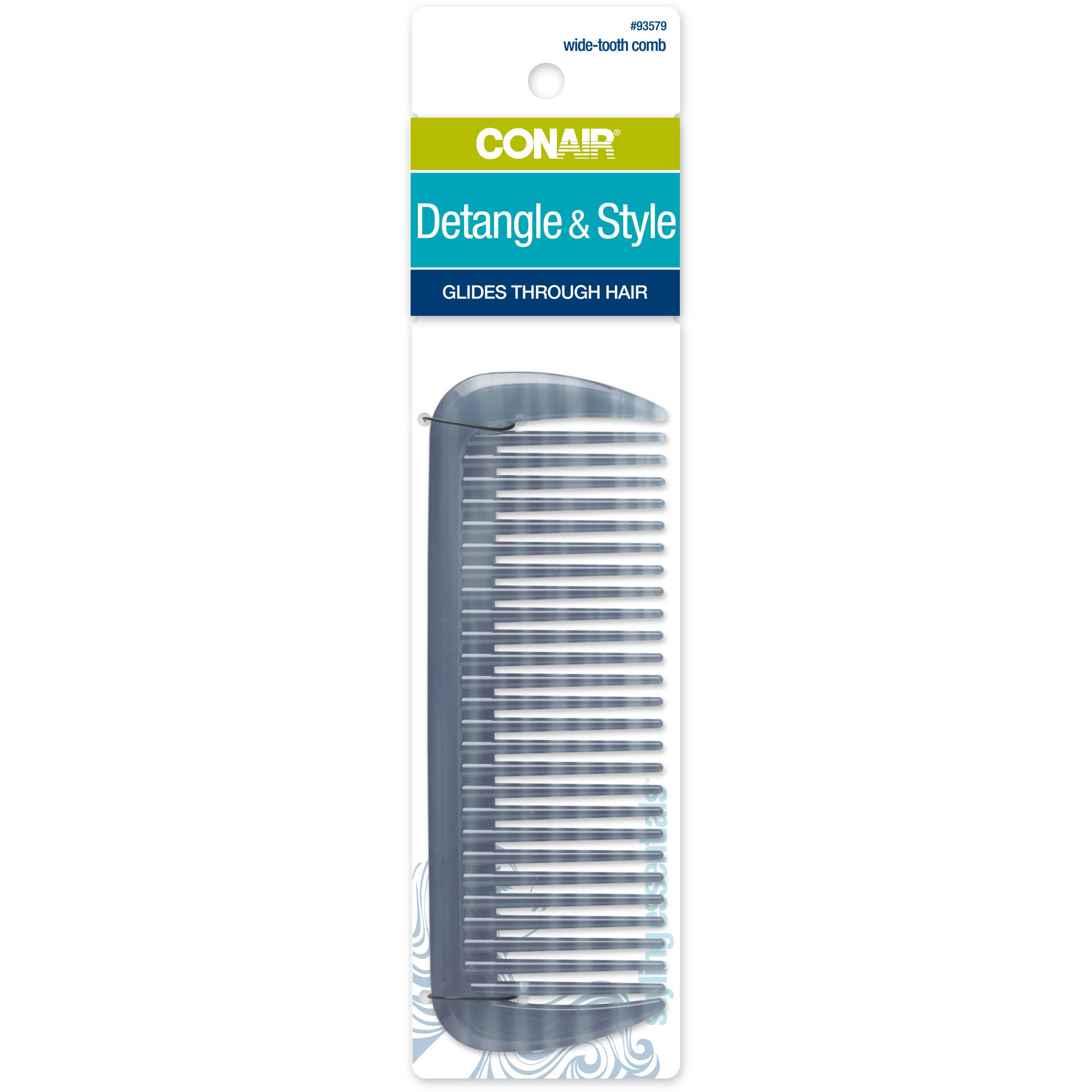 Conair Detangle & Style Detangling Comb Colors May Vary 1 ea - image 2 of 2