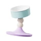 thumbnail image 5 of Cuenco para gatos, cuenco para agua, comedero para gatos, plato de comida inclinado, altura y ángulo ajustables para cachorros, hámsteres, azul violeta, 5 of 8