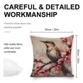 thumbnail image 2 of bird branch flowerslinen throw pillowcase decoration pillowcase gifting preferred 20x20 inch cushion cover 2 sets sofa pillowcase sofa bedroom living room car, 2 of 8