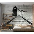 thumbnail image 5 of Tiptophomedecor Street Art Wallpaper Wall Mural - Superhero, 5 of 7