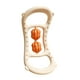 thumbnail image 5 of Herramienta de fitness circular para Pilates, rueda de Pilates deportiva, equipo de entrenamiento con aro de fitness naranja beige, 5 of 9