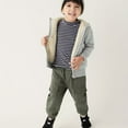 thumbnail image 4 of YunPes Kids Girls Fleece Hooded Jacket Cardigan Winter Warm Zipper Plain Coat Cute Soft Furry Fuzzy Fall Outwear with Pockets, 4 of 4