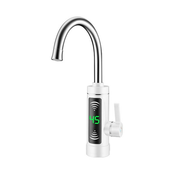 Electric Water Heater Bathroom Kitchen Instant Hot Water Tap Faucet Tankless Instant Hot Water Faucet3S Fast Heat ,Easy to Install