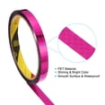 thumbnail image 3 of Uxcell 10mmx30m Prism Tape Holographic Reflective Self Adhesive Decor, Rose Red 2 Pack, 3 of 5