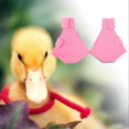 thumbnail image 4 of CHAO Botas de pato para mascotas con pasta de goma Hermosas e interesantes botas de pato para evitar lesiones causadas por las correas de los patos de las mascotas XL Azul, 4 of 5