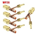 thumbnail image 1 of 5X For Tig Fitting Male Cable And Gas Separate Cable Connector For Wp9 Wp17 Wp26 Wp26 Mingyqi, 1 of 11