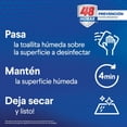 thumbnail image 4 of Pack De Toallitas Desinfectantes Clorox Expert 4x30 Un, 4 of 6