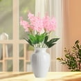 thumbnail image 4 of Specollect Clearance 4Pcs Hyacinth Artificial Fake Flowers Silk Plastic Plant Arrangement for Home Indoor Outdoor Garden Wedding Table Vase Decorations Faux Flower, 4 of 5