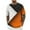 Orange, variant on Antinious Men Casual Solid Collar Button Double Pocket Versatile Short Sleeve Breathable Tops