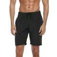 thumbnail image 7 of RELLECIGA Men's Black Swim Trunks Quick Dry Board Shorts with Pockets Bathing Suits Size X-Large, 7 of 7