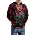 thumbnail image 6 of Demon Slayer Adult Sweater Pullover Hoodie 3D Printed Loose Hooded Long Sleeved Jackets Tops, 6 of 8