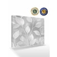 thumbnail image 2 of Silver Gray Leaves Wall Art for Living Room,Canvas Picture Wall Decor for Bathroom Bedroom,Vintage Abstract Branch Botanical Painting Artwork for Office Kitchen Hallway Dining Room Home Decor 12"x16", 2 of 8