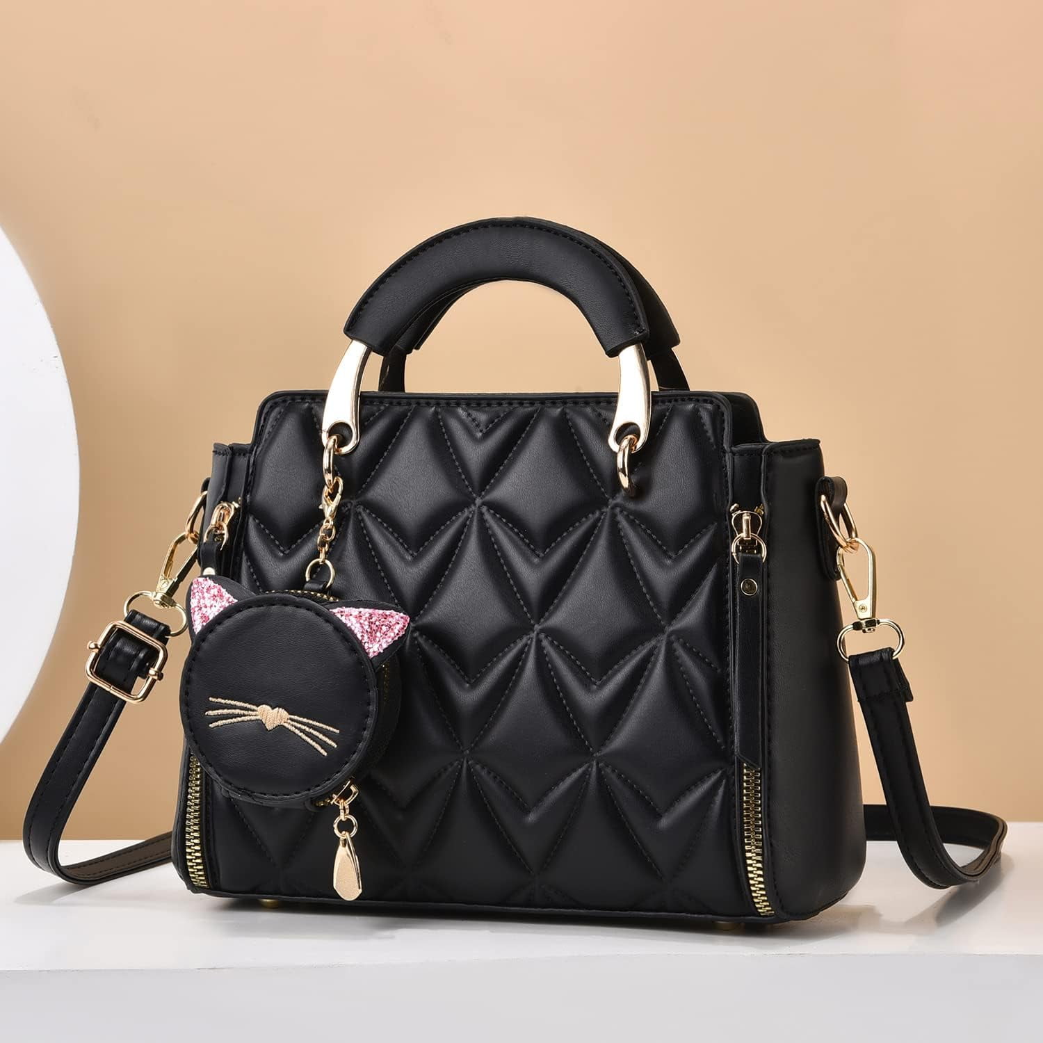 Kwuty Fashion Purses and Handbags for Women Ladies Crossbody Bags Top Handle Satchel Shoulder Bags Small Totes