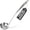 Steel Ladle, variant on Premium 12 Inch Stainless Steel Soup Ladle with Non-Slip Silicone Grip Handle
