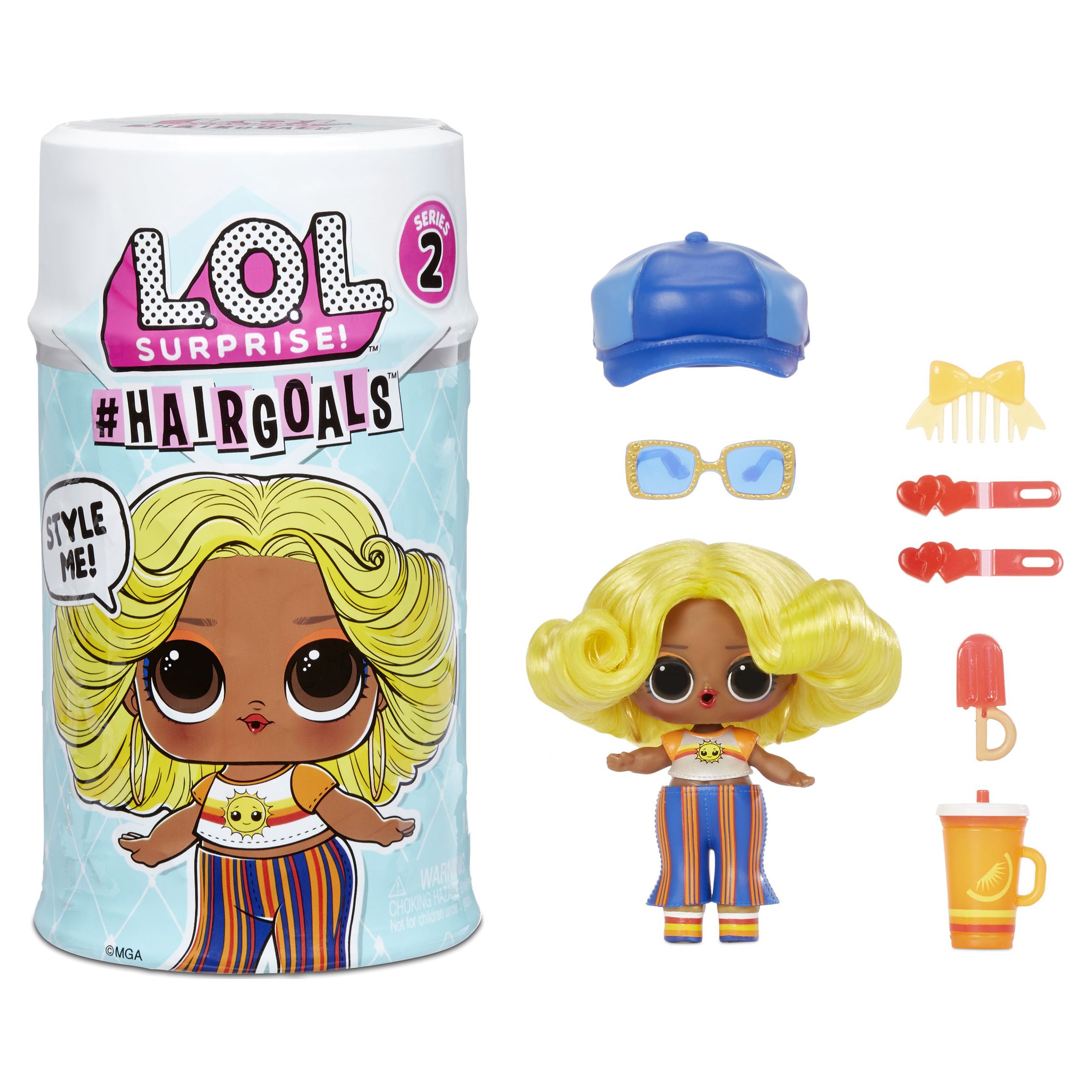 LOL Surprise Hairgoals Series 2 Doll With Real Hair and 15 Surprises, Accessories, Great Gift for Kids Ages 4 5 6+ - image 3 of 8