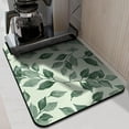 thumbnail image 2 of Super Absorbent Dish Drying Mat with Sage Green Leaves - Large, 18x24 & Reversible - Perfect Addition to Kitchen Counters & Coffee Bar, 2 of 7