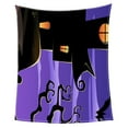 thumbnail image 1 of Suave Manta Para Perros Gato Para Mascotas Lavable Cálido Funda Cajas De Cajón Para Animales Halloween púrpura, 1 of 9