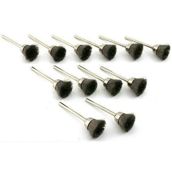 Steel Cup Brush 3/4" 12 Pc Set