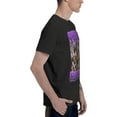 thumbnail image 3 of Rhea et Ripley T-Shirt à Manches Courtes en Coton Mode Décontractée pour Hommes et Femmes Noir, 3 of 7
