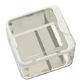 thumbnail image 4 of Figurine Display Box Transparent Stackable Dustproof Acrylic Figurine Storage Case for Home White, 4 of 12