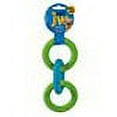 thumbnail image 2 of Petmate 43132 Rubber Invincible Chain Dog Toy, Triple Color, Small, 2 of 3