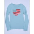 thumbnail image 3 of Usa Flag 4Th Of July Long Sleeve Toddler -Image by Shutterstock,  4 Toddler, 3 of 4