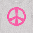 thumbnail image 4 of Inktastic Peace Sign Pink Retro Girls Baby T-Shirt, 4 of 5