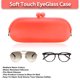 thumbnail image 4 of Soft Touch silicone Eyeglasses Case Holder Safety Pouch para sus gafas de sol Caja de seguridad (azul) TV Time softtoucheyeglass, 4 of 4