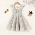 thumbnail image 3 of Younger Tree Baby Girl Dress Kid Summer Clothes Sleeveless Flower Beach Boho Princess Sundress for3-4T, 3 of 7