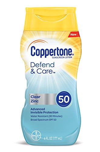 coppertone clear zinc sunscreen