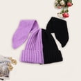 thumbnail image 3 of Hadanceo Bunny Beanie Hat Super Soft Wear Resistant High Elastic Windproof Cold Prevention Outdoor Ski Women Cute Rabbit Hat, 3 of 8