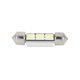 thumbnail image 5 of 8uds 39mm Blanco 5630 LED Interior Domo Luces Licencia Placa Bombilla Unique Bargains Luz del adorno del coche LED, 5 of 6