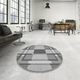 thumbnail image 3 of Ahgly Company Indoor Rectangle Patterned Gray Cloud Gray Area Rugs, 5' x 8', 3 of 6