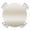 Beige, Cream, White, variant on Round Fitted Tablecloth with Elastic Edge, Cream Ombre Waterproof Table Cloth Table Cover for 36"-44" Tables, Modern Gradient Abstract Aesthetics Art Tablecloths for Dining Picnic Party Outdoor