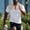 A_ White, variant on YLSDY Casual Waffle Shirts for Men Slim Fit Zipper Golf Tshirt Breathable Short Sleeve Tee Summer Casual Zip Collared Work Tops Khaki XXXL