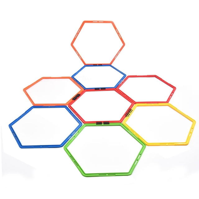 HONMEET 6PCS Fitness Rings For Training Sessions In Assorted Color