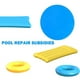thumbnail image 2 of Kit de reparación de piscinas Accesorios domésticos recortables de PVC duradero (7,5 cm) 10 piezas, 2 of 3