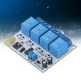 thumbnail image 4 of Módulo de relé PCB de 4 canales tiempo de respuesta corto panel de relé de control remoto compacto y seguro ligero antiinterferencias para fábrica ANGGREK Otros, 4 of 8