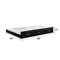 thumbnail image 2 of Twin Size Black Trundle with Faux Drawers / Ideal for Transitional Bedroom Storage, 2 of 2