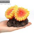 thumbnail image 4 of Planta de coral artificial para pecera, adorno decorativo para arrecife de acuario (coral surtido de 5 piezas), adornos de coral de poliresina, 4 of 5