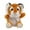 Brown, variant on Mini Animal Plush Tiger Toys Purse Small Stuffed Animals With Lanyard Cute Tiny Animal Keychains Hanging Ornament For Party Carnival Prize Backpack Bag Pendant