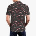 thumbnail image 4 of Balery Valentine'S Day Printed Men’s Short Sleeve Polo Shirt, Midweight Men's Shirt,Golf Polo shirts -Small, 4 of 9