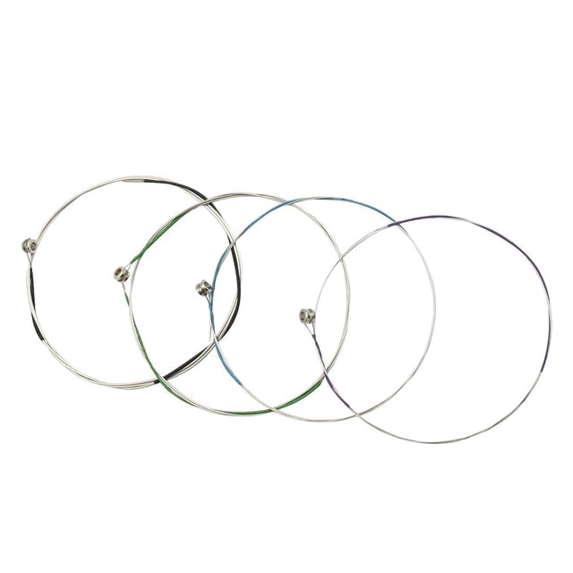 Cuerdas de violín GDAE de tamaño completo Perfecl de acero inoxidable Color plata