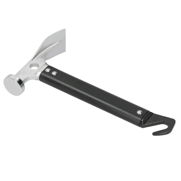 Martillo para acampar extractor de clavijas de estaca ultraligero y portátil 87x43in Martillo de mazo para acampar de aleación de aluminio para tienda de campaña al aire ANGGREK Otros