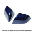 thumbnail image 1 of Couvercle de Rétroviseur de Voiture Accessoires Extérieurs Auto Coque de Rétroviseur en ABS Remplacement pour Tesla Modèle 3 Modèle Y, 1 of 5