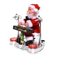 thumbnail image 1 of Niños Eléctrico Santa Claus Tocando Piano Música Muñecas Saxofón Juguetes Tocando Guitarra Juguetes Tambor Juguetes Disfraces De Navidad Decoraciones Methold HA027330-01, 1 of 5